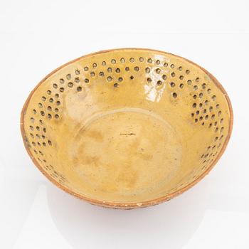 Signe Persson-Melin, a signed and dated 1959 glazed stoneware bowl.
