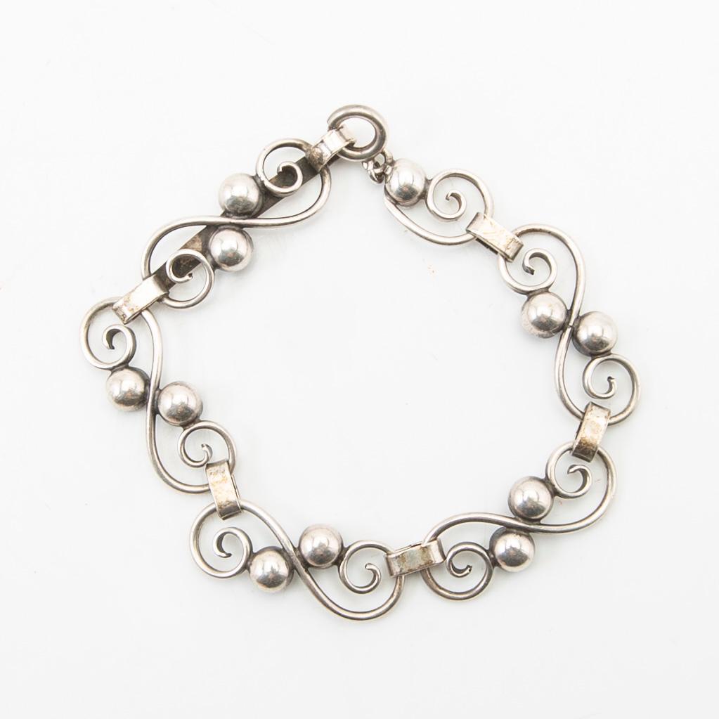 Bracelet, silver.