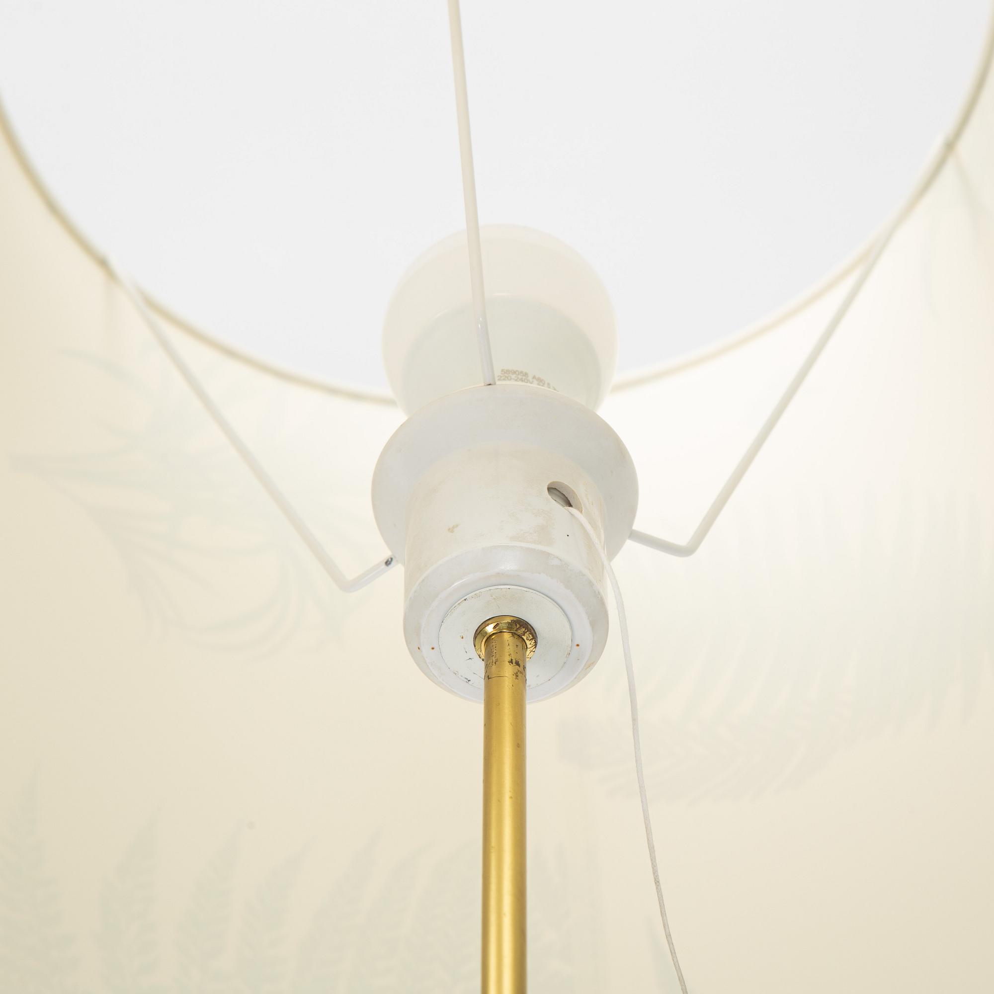 Golvlampa, modell 7097, Falkenbergs belysning, 1900-talets andra hälft.