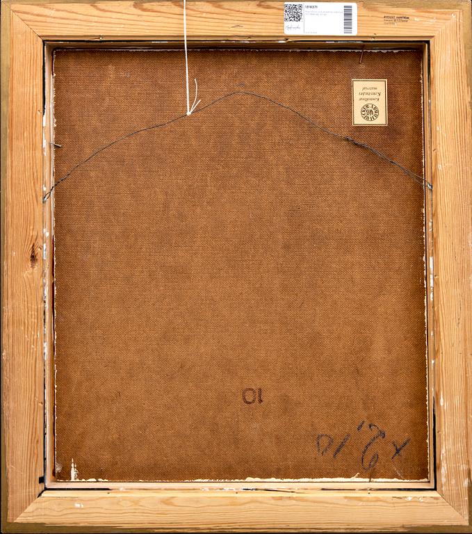 Axel Olson, a signed and dated oil on board.