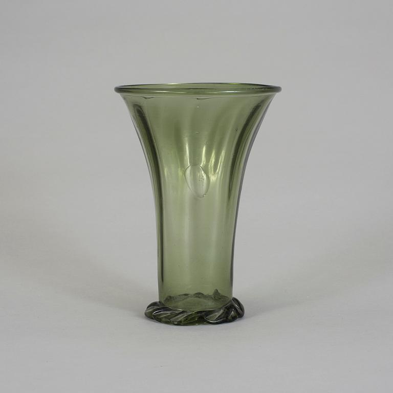BÄGARE, glas. Sverige, 1700-tal.