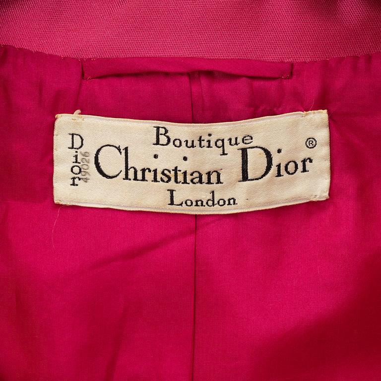 Christian Dior, kappa, storlek S/M, 1960-tal.