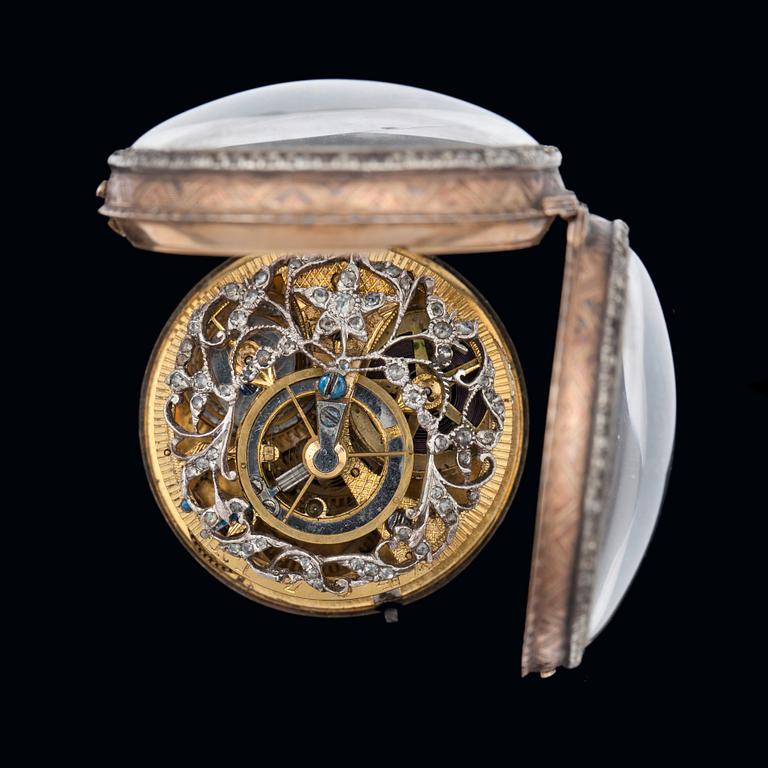 Pocket watch. Gudin. Paris, late 18th century 39mm.
