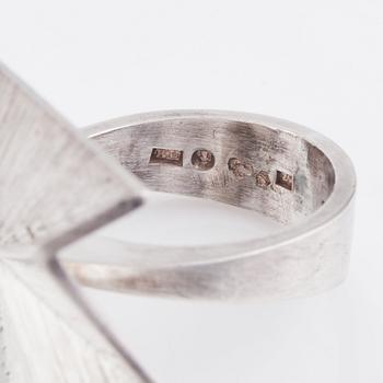 Rey Urban, a sterling silver ring, Stockholm.