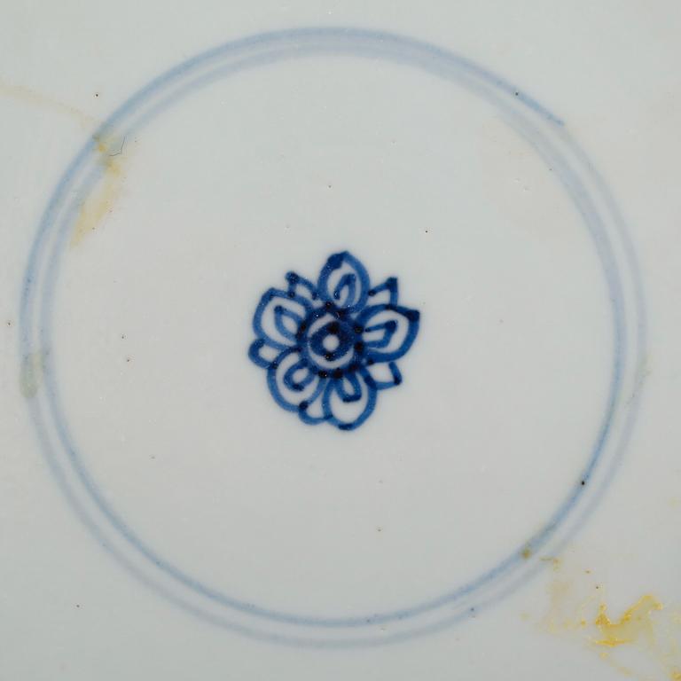 TALLRIK, porslin, Kina, Kangxi.