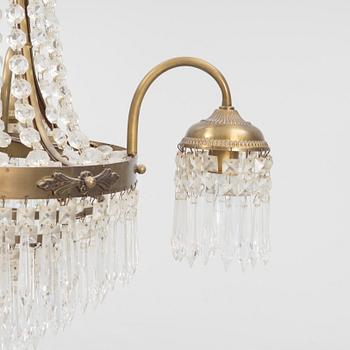 Takkrona, omkring sekelskiftet 1900.