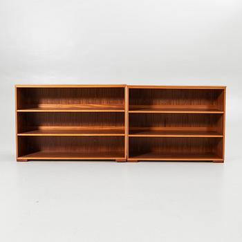 Bookcases, 2 pcs, mid-20th century.