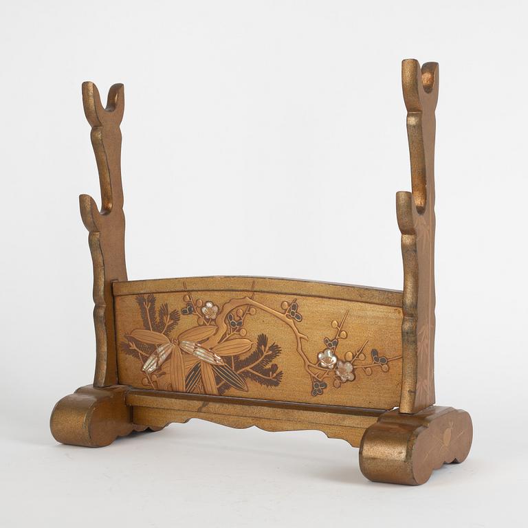 Katanakake, sword stand, Japan, Edo.