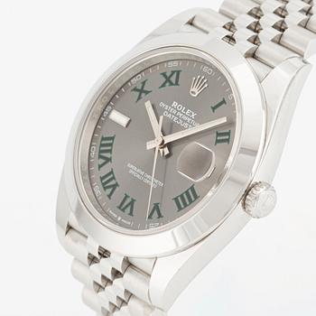 Rolex, Datejust 41, "Wimbledon", ca 2023.