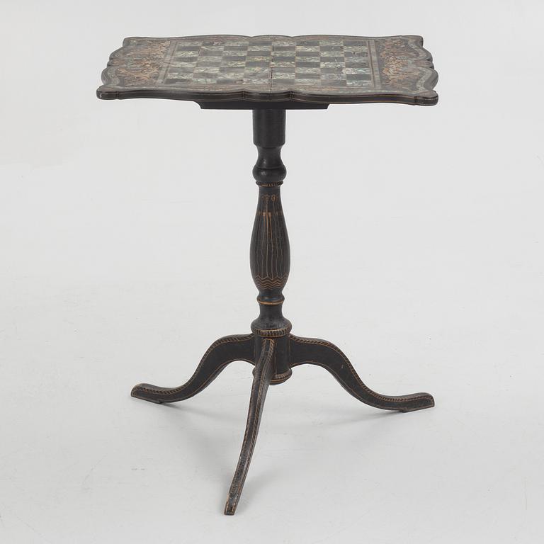 A folding table, second half of the 19th Century.