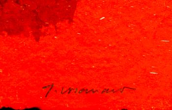 JAMES COIGNARD, carborundumetsning, sign och numr HC 1/5.