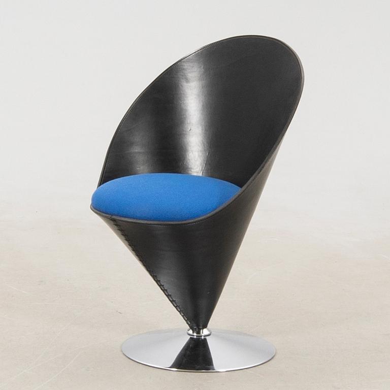 Verner Panton, stol "Cone chair", Danmark.