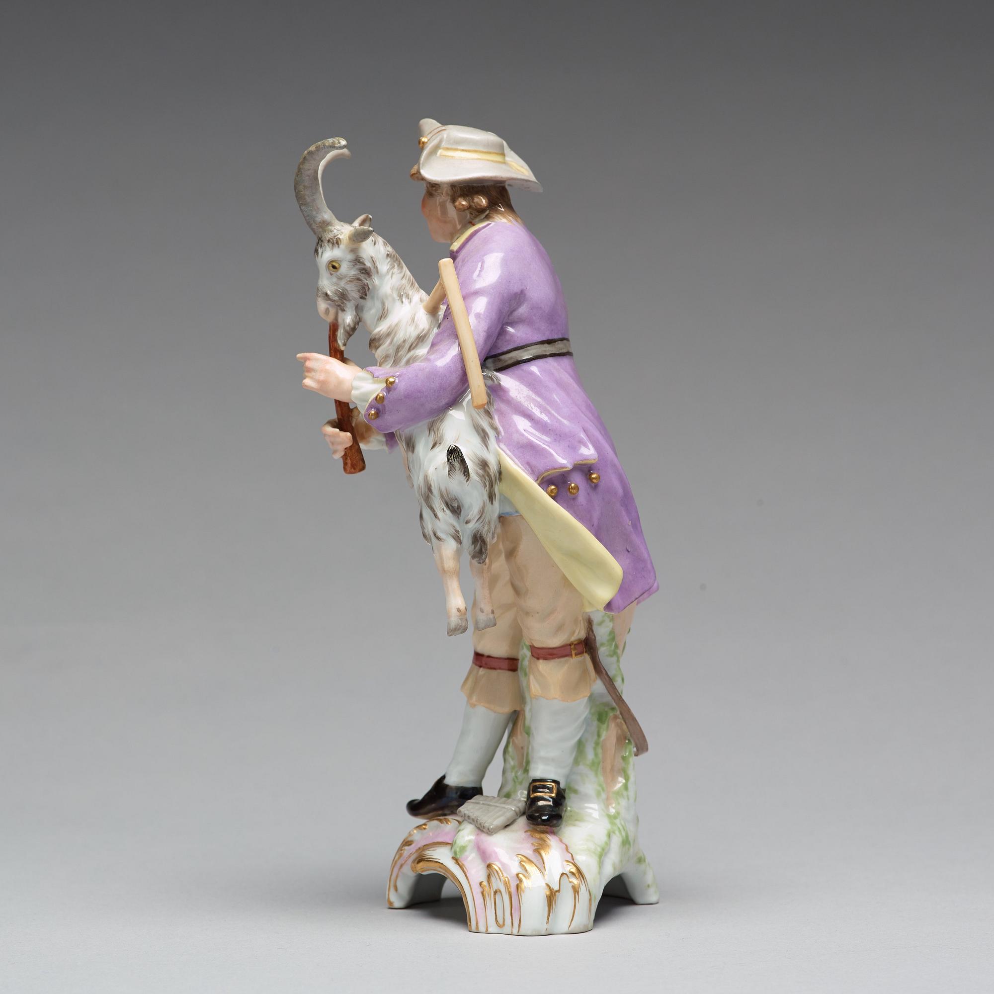 FIGURIN, porslin. Berlin, 1700-tal.