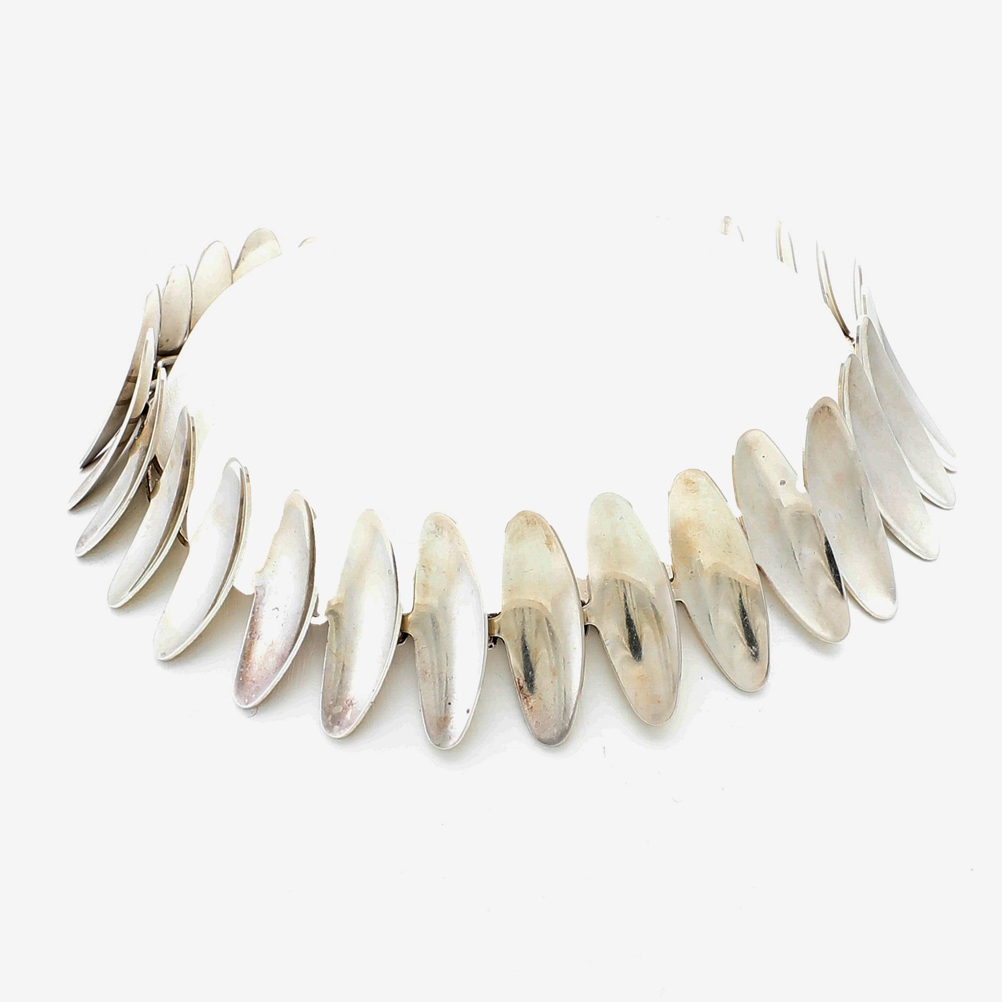 Halsband silver, Flavia Stockholm 1955.