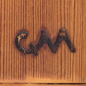 A Carl Malmsten writing desk "Lundvik".