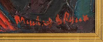 Louis Marchand des Raux, oil on canvas, signed.