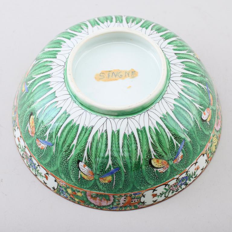 SKÅL, porslin, Kina, 1800-/1900-tal.