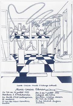 MARIE-LOUISE EKMAN,  3 posters.