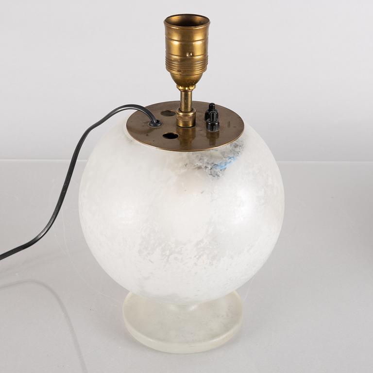 Gunnar & Ulla Eklöf, table lamp, Corona Belysningskultur, 1930s-40s.