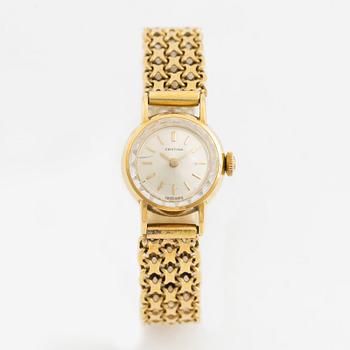 Certina, armbandsur, 18K guld, 17 mm.
