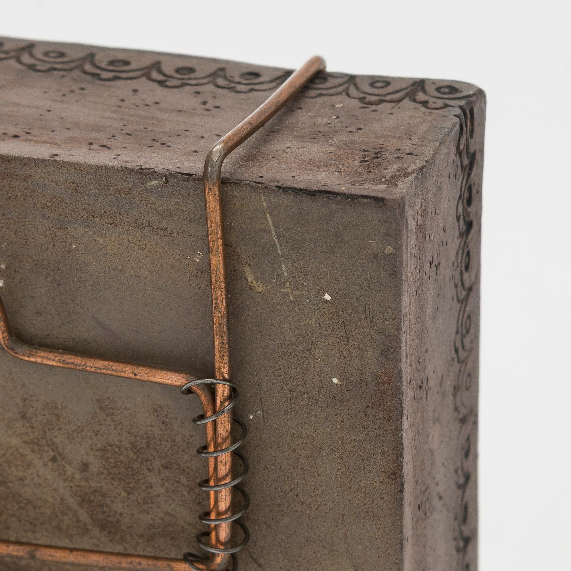 Rut Bryk, a stoneware wall relief, signed BRYK.