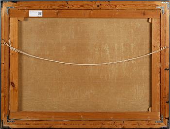 OSCAR LYCKE, olja på duk, signerad.