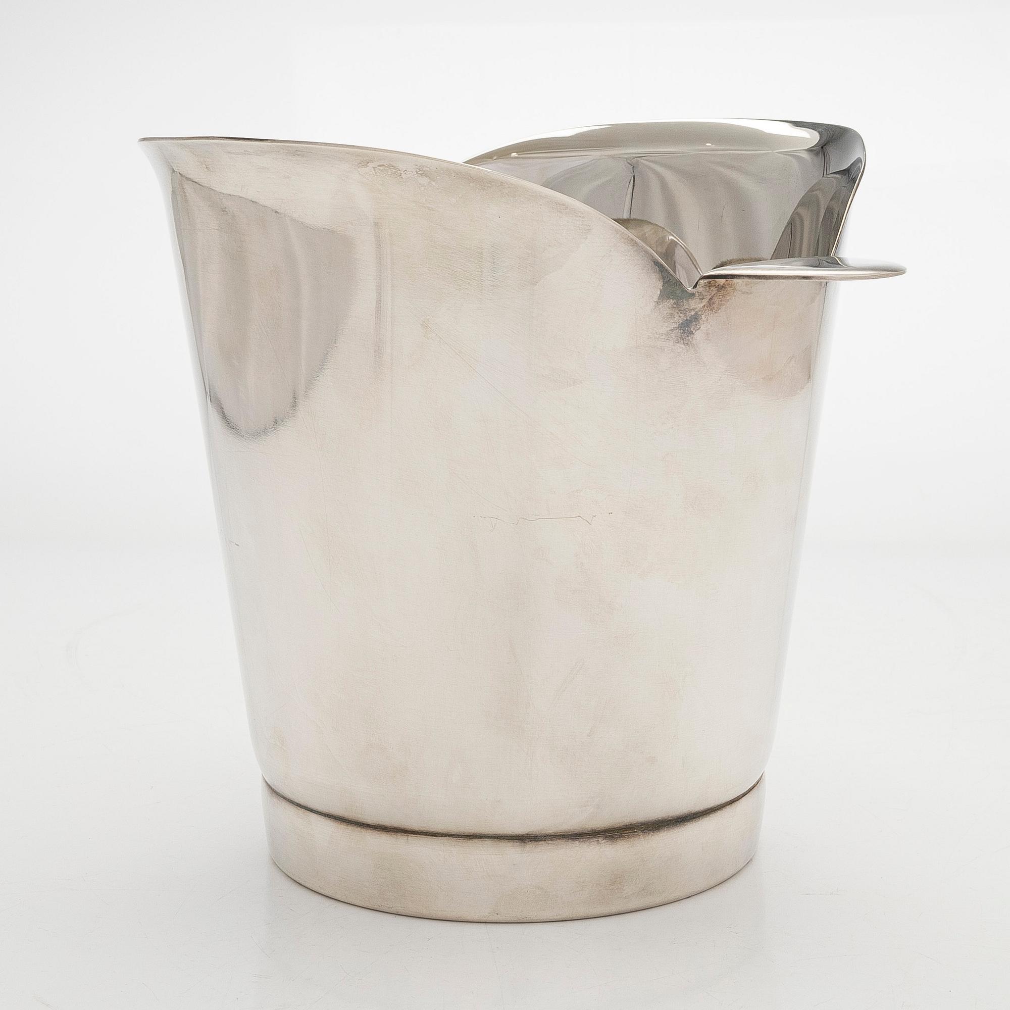 Champagnekylare,  Inoxargent Frankrike 2000-tal.