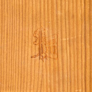 Carl Malmsten, a mid-20th 'Visingö' bench for Svensk Fur.