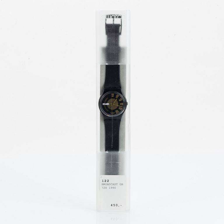 Swatch, Broadcast, armbandsur, 34 mm.