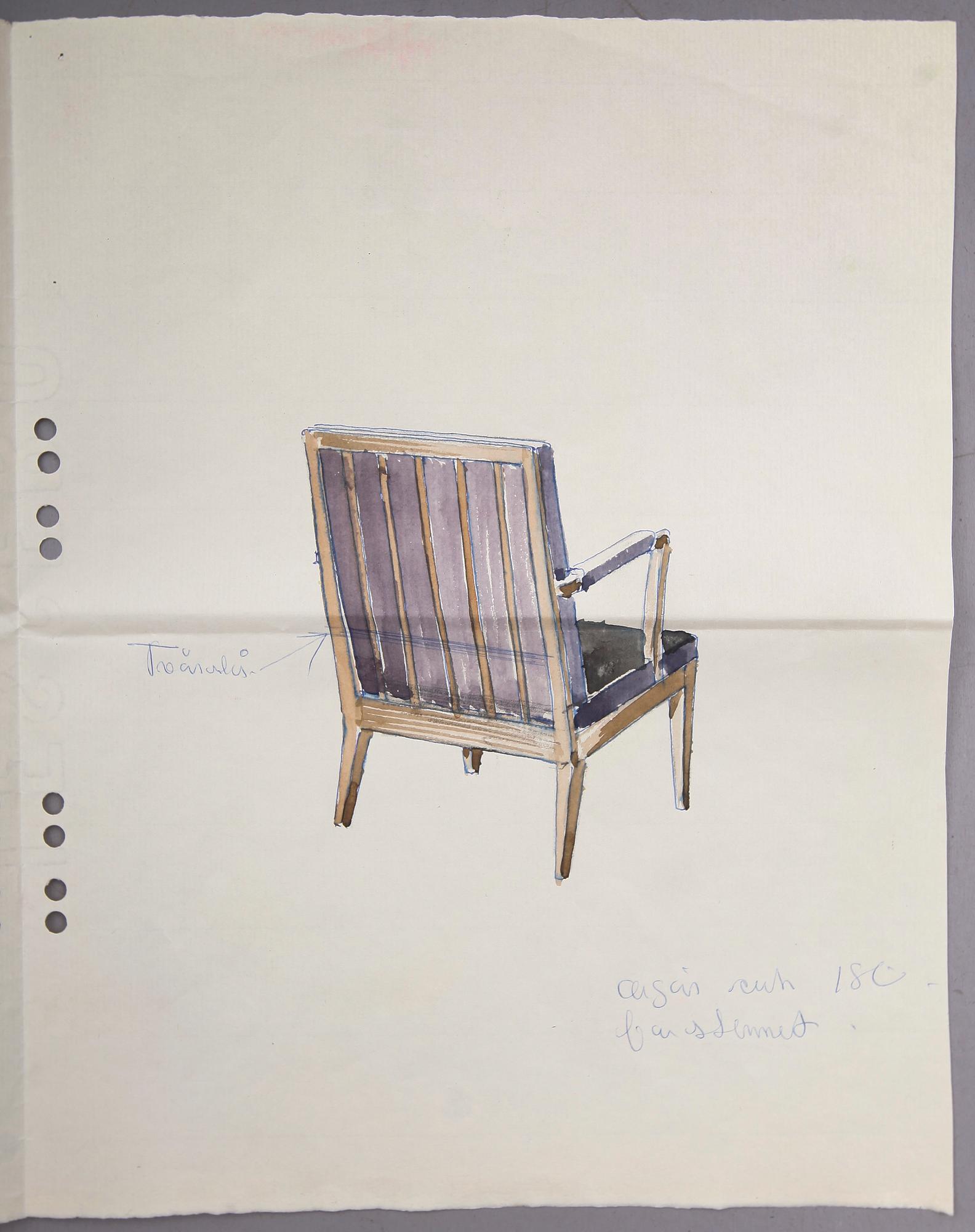 FÅTÖLJER, 1 par, AB Chamberts Möbelfabrik, 1959.