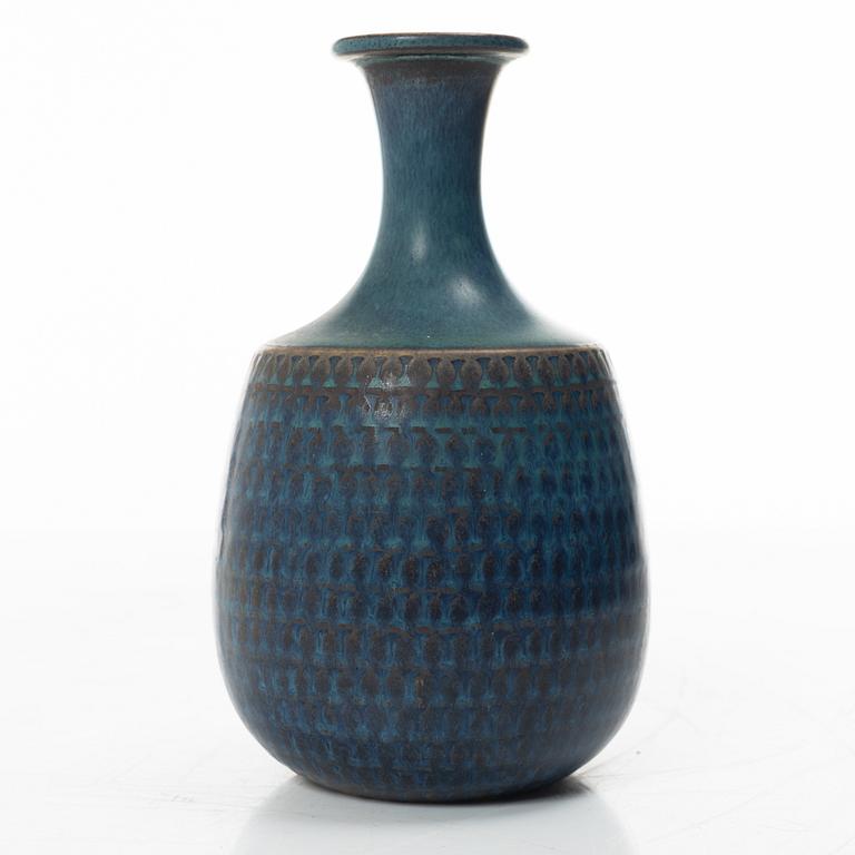 Stig Lindberg, a stoneware vase, Gustavsberg Studio 1964.