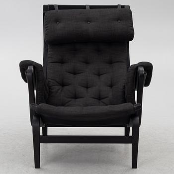 Bruno Mathsson, Armchair with footstool, 'Pernilla', Dux.
