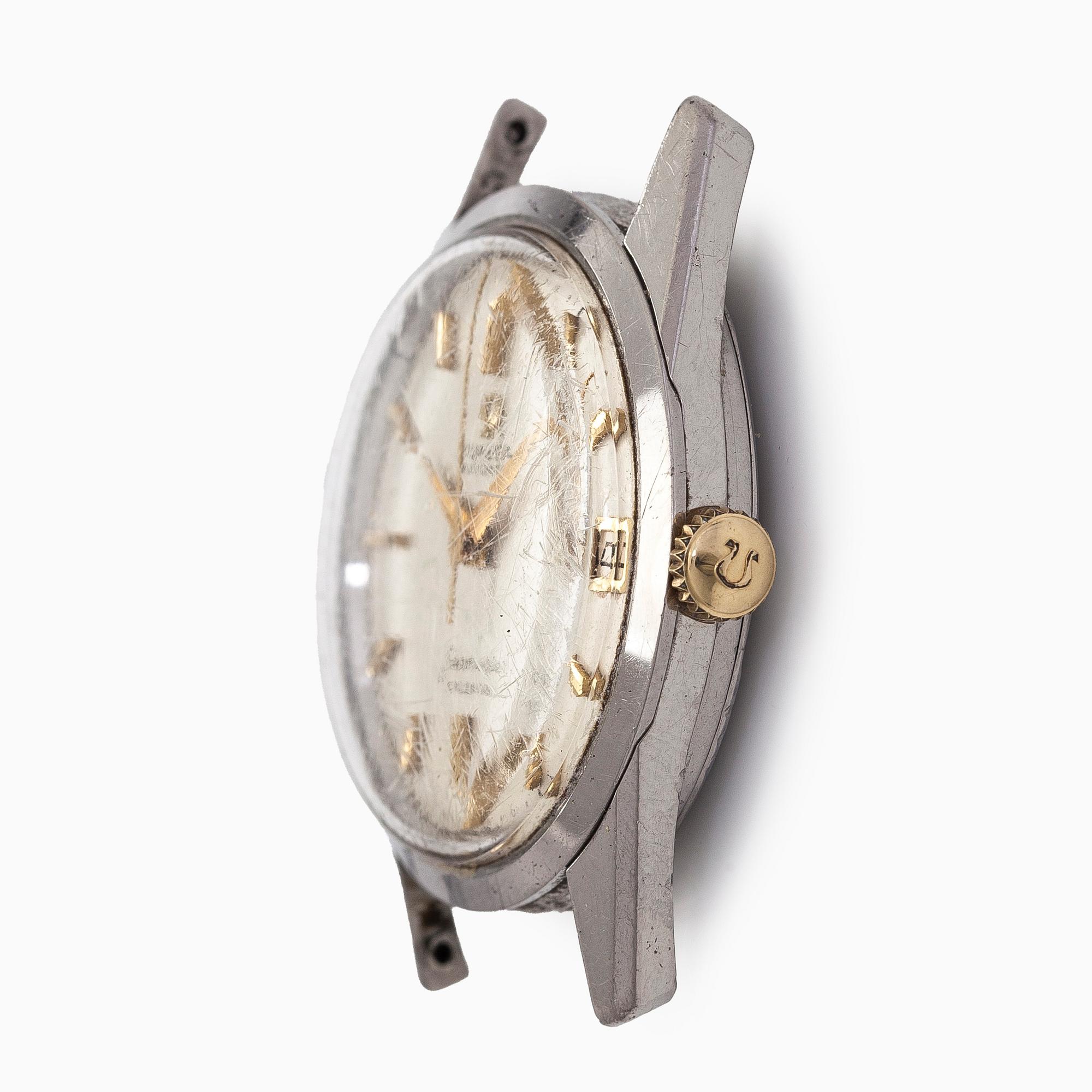 Omega, Seamaster, Calendar, wristwatch, 33.5 mm.