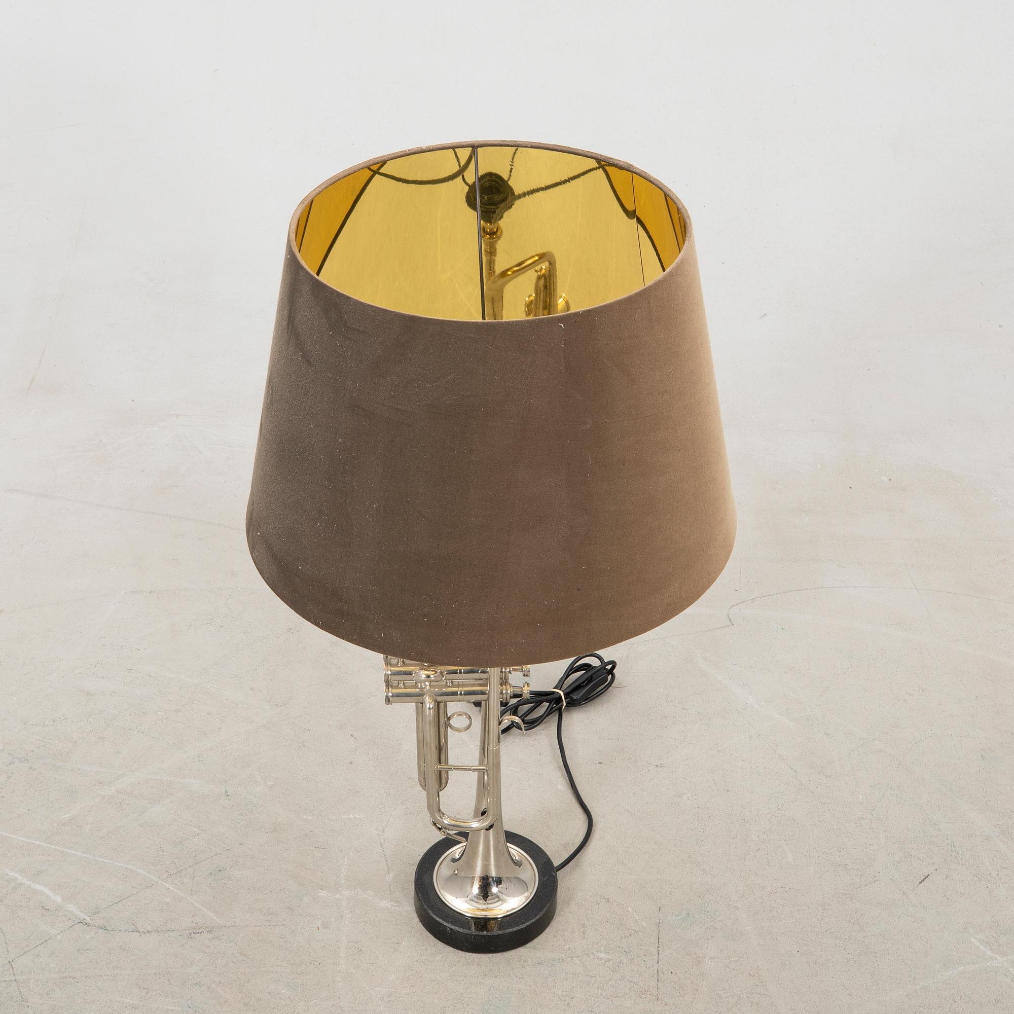 Table lamp, late 20th century.