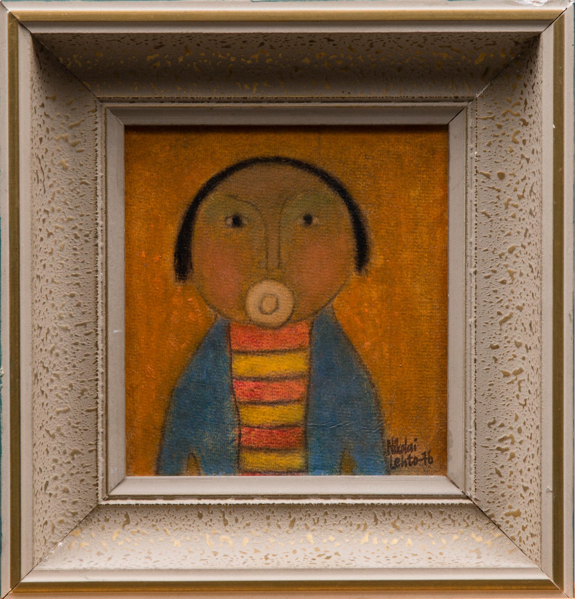 NIKOLAI LEHTO, olja på skiva, signerad och daterad -76.