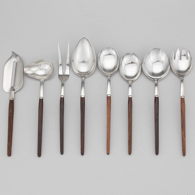 A 123 piece "Stjärn" cutlery set from Asni, Denmark, mid 20th Century.