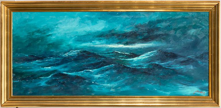 Axel Lind, Translation: "Undulating Sea".