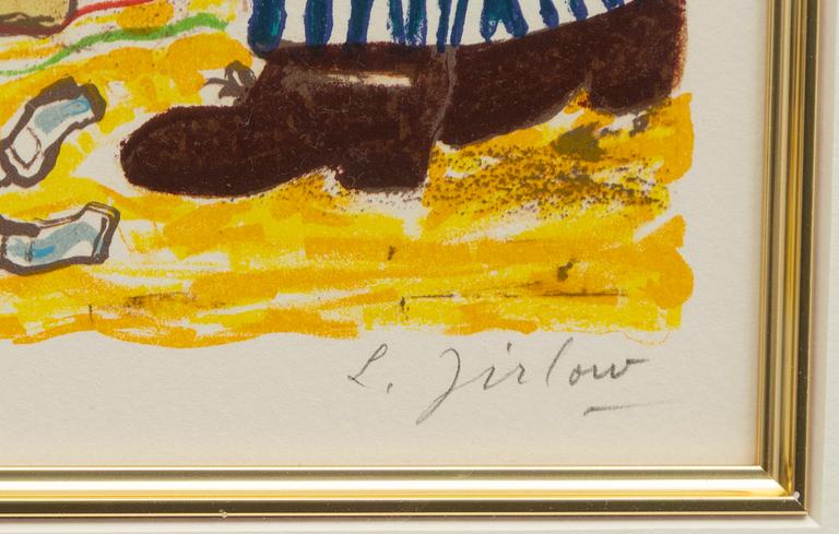 Lennart Jirlow, "Målaren och flickan".