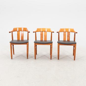 Karmstolar 6 st Gemla möbler 1980-tal.