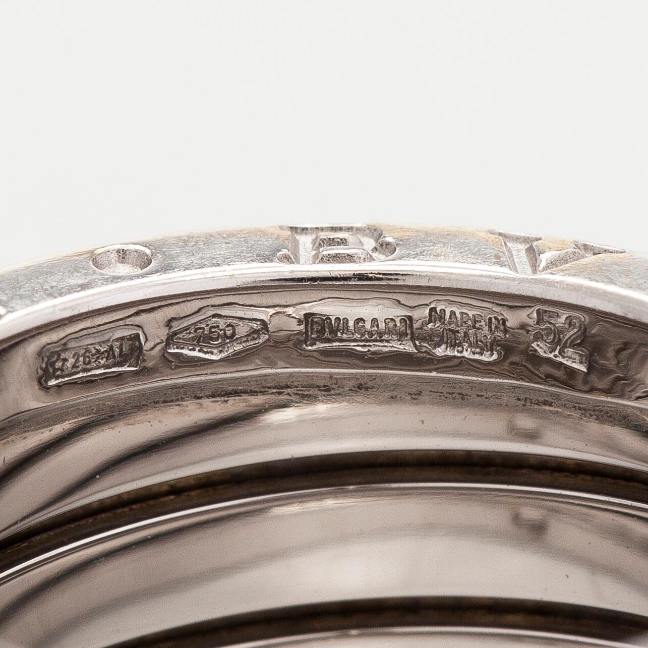 Bulgari,  ring "B.Zero1", 18K vitguld.