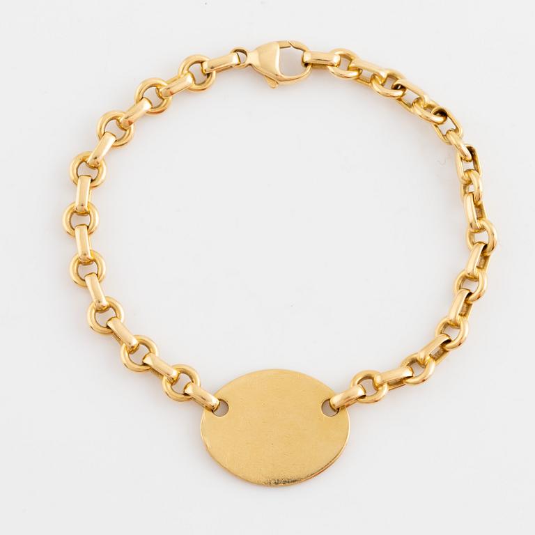 Tiffany & Co, armband, 18K guld.