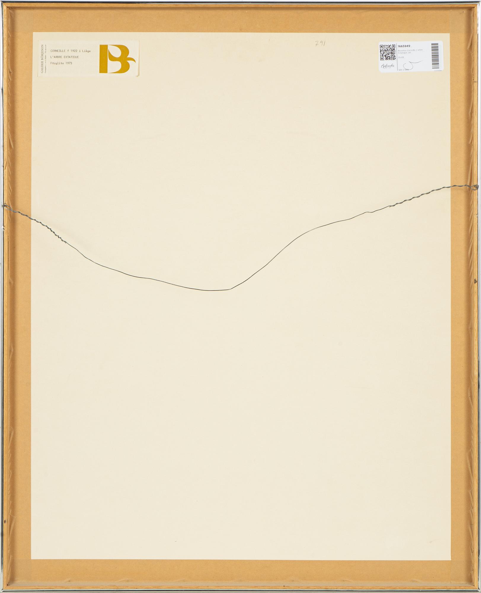 Beverloo Corneille,  "L'arbre Extatique".