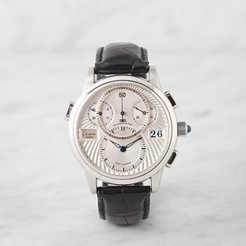 29. GLASHÜTTE, PanoMatic, Flyback-kronograf.