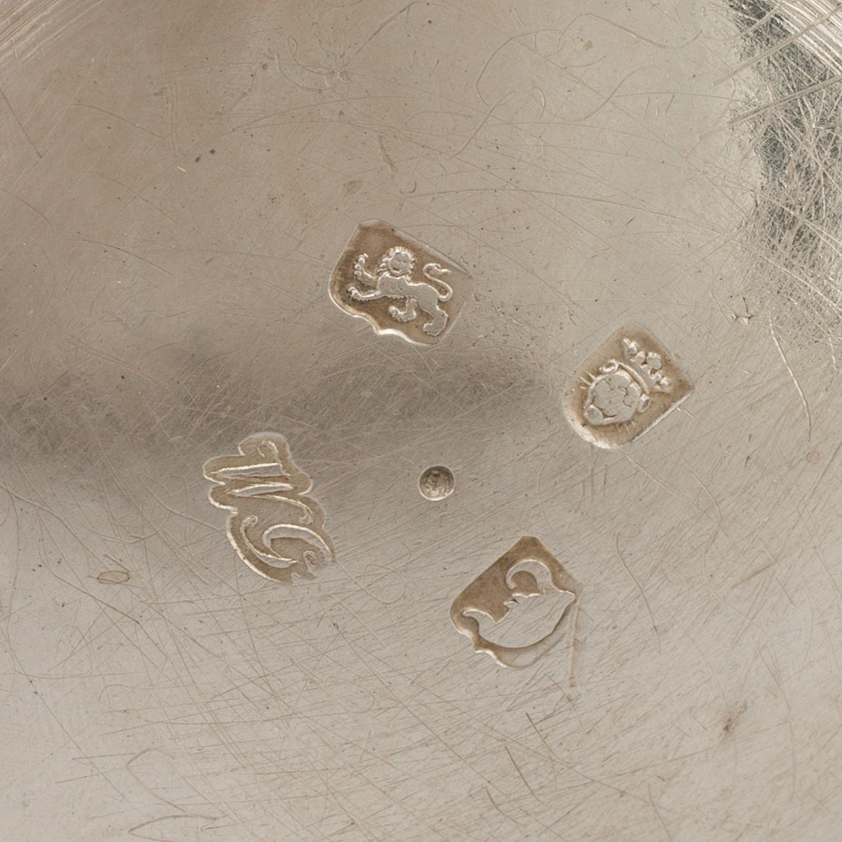 WILLIAM GRUNDY, KAFFEKANNA, rokoko, George III, silver, London, England, 1764.