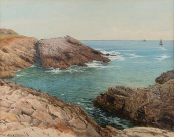 ALBERT NIKOLAEVICH BENOIS, UTSIKT ÖVER HAVET.