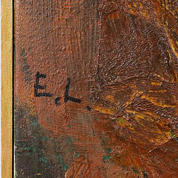 EVERT LUNDQUIST, oil on canvas, signed.