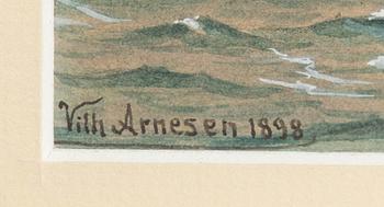 Vilhelm Arnesen, Fregatt och lots.