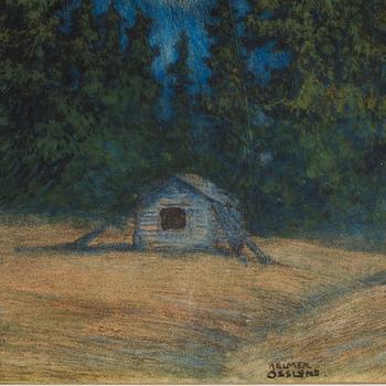 Helmer Osslund, From Lofsdalen, scene from Härjedalen in the north of Sweden.