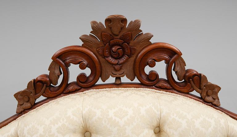 SOFFA, rokokostil, 1800-talets andra hälft.