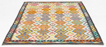 A carpet, Kilim, c. 252 x 176 cm.